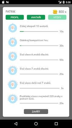 Slovní Fotbal - Screenshot 4