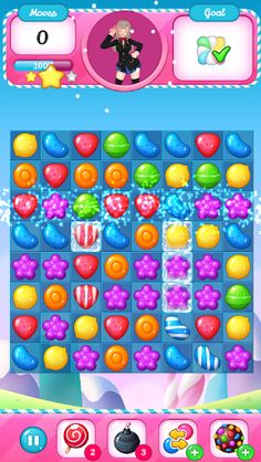 Beauty Candy Match 3 Puzzle - Screenshot 4