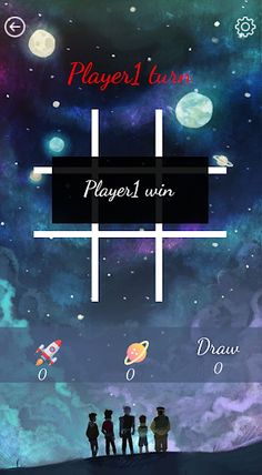 Tic Tac Toe - Space Mode - Screenshot 4