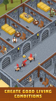 Idle Medieval Prison Tycoon - Screenshot 3