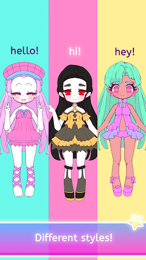 Mimistar dress up chibi doll - Screenshot 2
