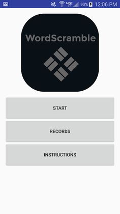 WordScramble - Screenshot 1