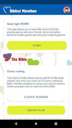 Biblical Marathon & Bible - Screenshot 1