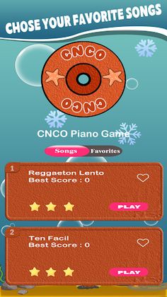 CNCO Piano Game - Screenshot 1