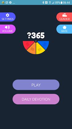Bible Trivia Game 365 - Screenshot 1