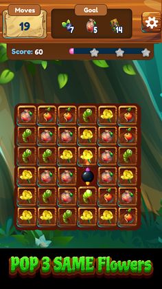Jungle Match 3D Puzzle Game - Screenshot 1
