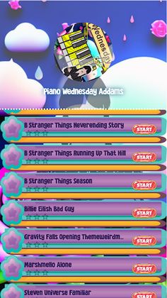 Wednesday - Piano Tab Addams - Screenshot 4