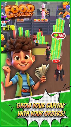 Food Restaurant Idle Tycoon - Screenshot 3