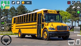 American School Bus Simulator - Screenshot 1