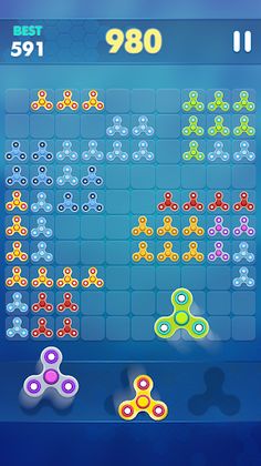 Fidget Spinner Puzzle - Screenshot 1