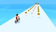 BMX Rush - Bicycle Run 3D - Screenshot 2