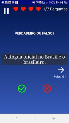 Verdadeiro ou Falso? - Screenshot 4