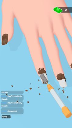 Acrylic Nails Arts Polish Game - Screenshot 2