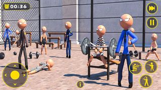 Stickman Prison Escape 3D - Screenshot 2