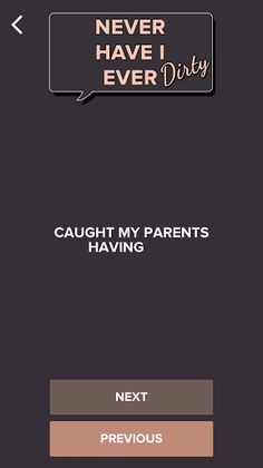 Dirty Never Have I Ever - Screenshot 1