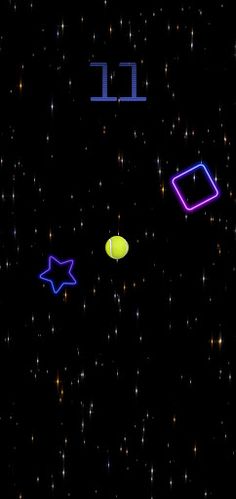 Space Jump Tennis Ball - Screenshot 1