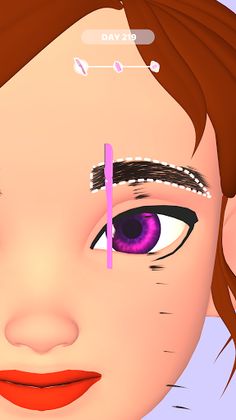 Eyebrows Art 3D - Screenshot 2