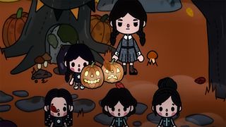BocaBoca Toca Addams Wednesday - Screenshot 1
