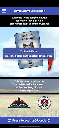Nimipuutímt QR Reader - Screenshot 1