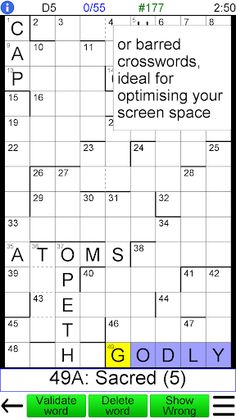 Crossword Unlimited - Screenshot 3