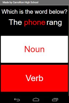 Nouns & Verbs Helper - Screenshot 3