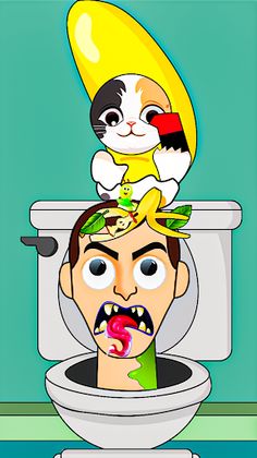 Cat Meme: Mix Banana Makeover - Screenshot 2