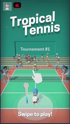 Cosmo Tennis - Screenshot 1