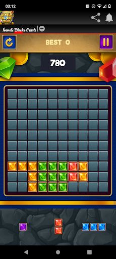 Jewels Blocks Puzzle - Screenshot 2