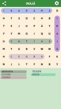 Brazilian cities Word Search - Screenshot 2