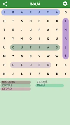 Brazilian cities Word Search - Screenshot 2