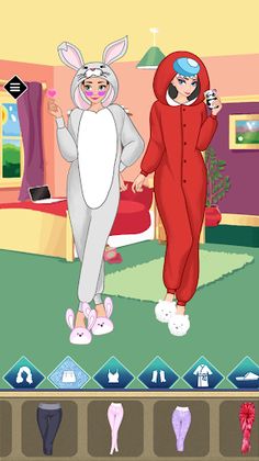 BFF Sleepover Dress Up Game - Screenshot 3