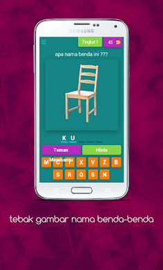 tebak gambar nama benda-benda - Screenshot 1