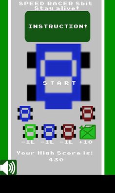 Speed Racer 8bit - Screenshot 1