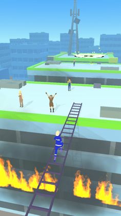 Ladder Rescue - Screenshot 1