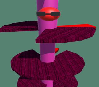 Helix Red Ball jump - Screenshot 1