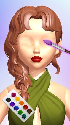 DIY 3D: Makeover Doll - Screenshot 2