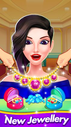 Girl DIY fashion jewelry maker - Screenshot 1