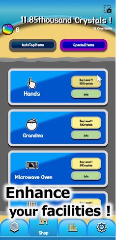 CrystalClicker-idleClicker - Screenshot 2