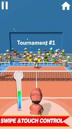 Stickman Tennis Clash 3D Game - Screenshot 4