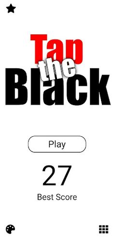 Tap the Black - Screenshot 1