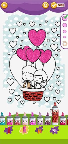 Wedding Coloring Glitter - Screenshot 3