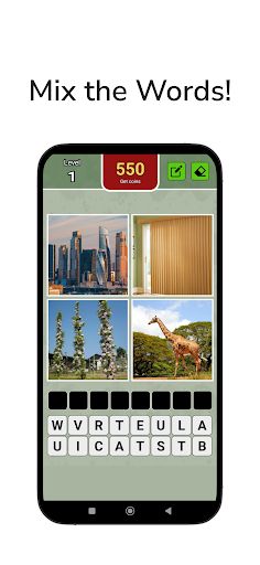 4 photos: 1 word plus - Screenshot 1
