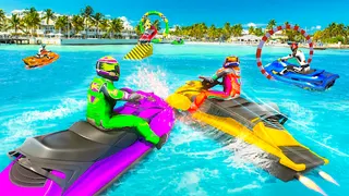Jet Ski Racing Simulator Games - Screenshot 2