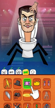 Toilet Makeover: Mix Monster - Screenshot 3