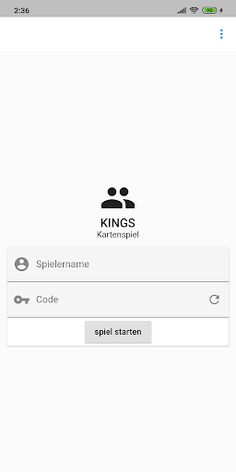 KINGS Kartenspiel - Screenshot 1
