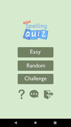 Speed English Spelling Quiz - Screenshot 1