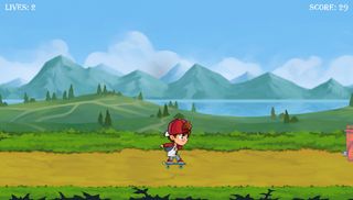 Rural Skater Game - Screenshot 2