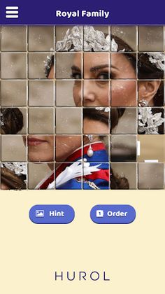 Royal Family Sliding Puzzle - Screenshot 4