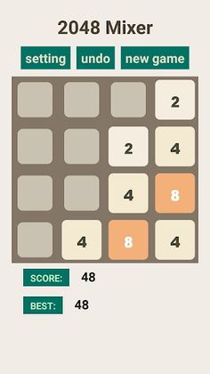 2048 Mixer - Screenshot 1