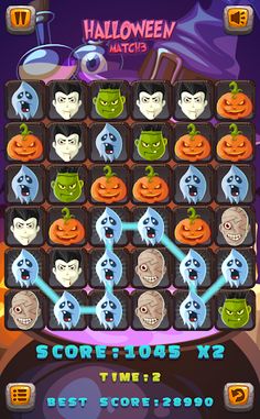 Halloween Match3 - Screenshot 2